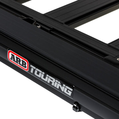 ARB Aluminum Awning, Black Frame, 8.2FT x 8.2FT, Installed with LED Light Strip 814412A 814412A Photo - Unmounted
