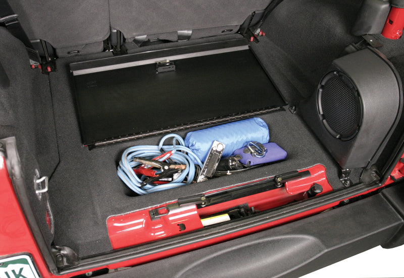 Tuffy Products Tuffy 07-18 Jeep Wrangler Jk Cubby Cover W/ Key Lock 143-01 143-01 Photo - Mounted