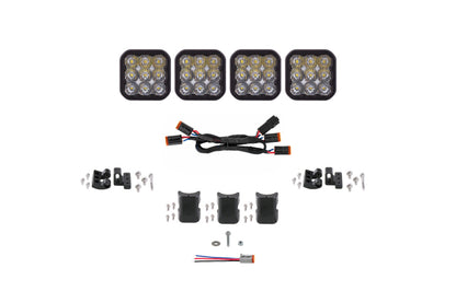Diode Dynamics SS5 Sport Universal CrossLink 4-Pod Lightbar - White Driving DD7206 DD7206 Photo - Primary