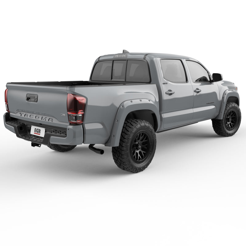 EGR 16+ Toyota Tacoma w/Mudflap Bolt-On Look Color Match Fender Flares - Set - MagneticGray 795084-1G3 795084-1G3 Photo - Mounted