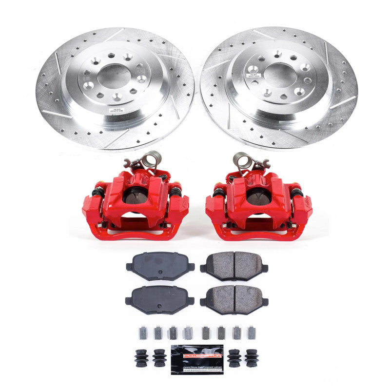 PowerStop Power Stop 10-19 Lincoln MKT Rear Z23 Evolution Kit w/Calipers KC8846A KC8846A Photo - Primary