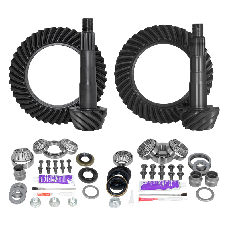 Yukon Gear & Axle Yukon Ring & Pinion Gear Kit Front & Rear for Toyota 8/8IFS Diff (w/Factory Locker) 4.88 Ratio YGKT006-488-4 YGKT006-488-4 Photo - Primary