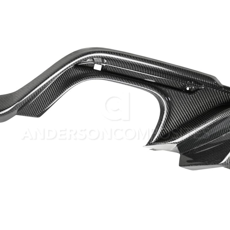 Anderson Composites 2018 Ford Mustang GT Type-OE Carbon FIber Quad Tip Rear Diffuser AC-RL18FDMU-AO AC-RL18FDMU-AO User 4