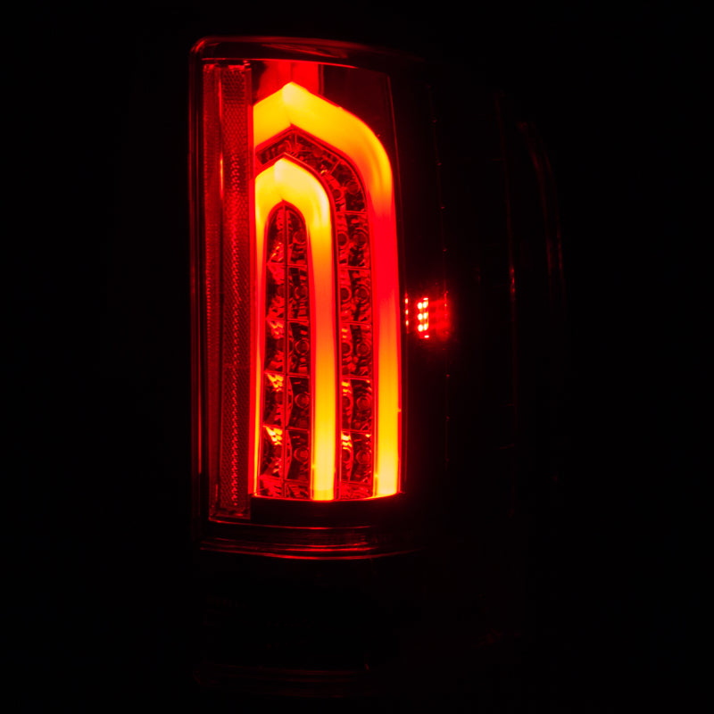 Anzo 2007-2013 Chevrolet Silverado 1500 LED Taillights Red/Clear G2 311225 Photo - Unmounted