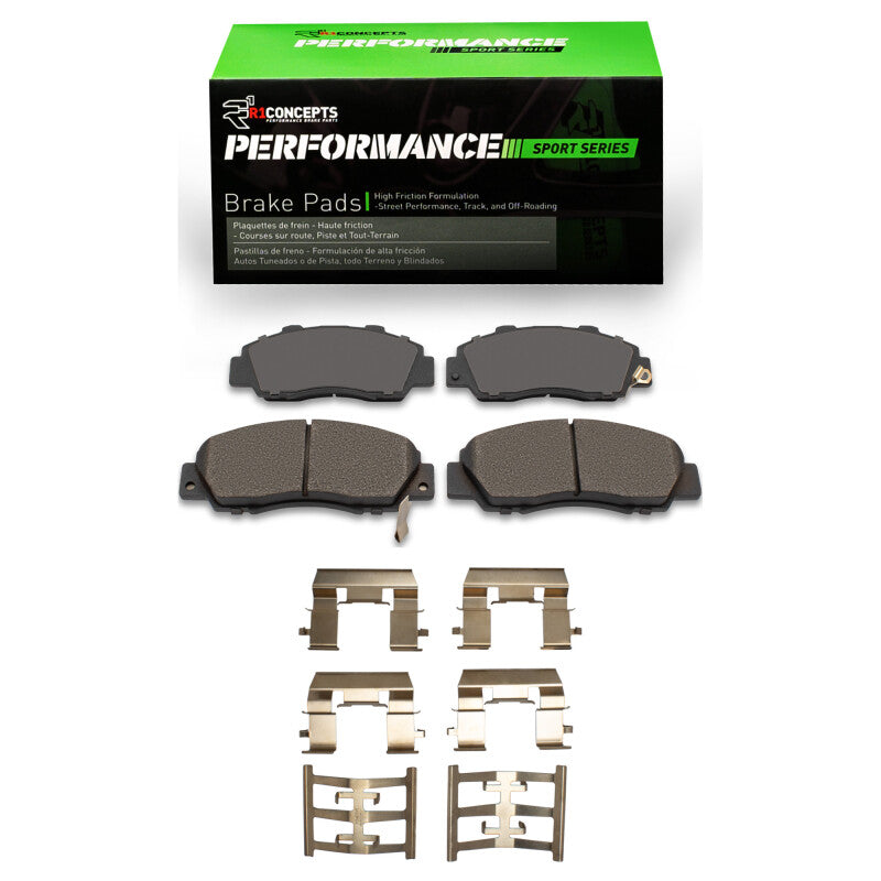 R1 Concepts RNC Performance Sport Brake Pads Brakes, Rotors & Pads Brake Pads - Performance main image
