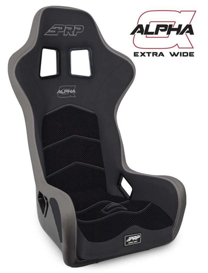 PRP Seats PRP Alpha Composite Seat/Extra Wide- Black/Grey A3902-203 A3902-203 Photo - Primary