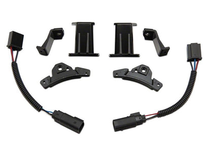 Raxiom 18-23 Jeep Wrangler JL 7-In Headlight Retro-Fit Kit w/ Harness- Blk Housing (Clear Lens) J137648 J137648 Photo - Close Up