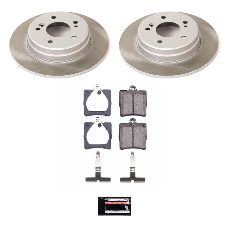 PowerStop Power Stop 01-04 Mercedes-Benz SLK320 Rear Semi-Coated Rotor Kit SC368 SC368 Photo - Primary