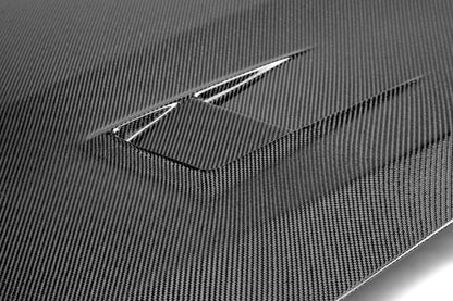 Seibon Carbon Fiber Hood for 2012-up BMW F20, 2014-2020 F22, and 2016-2021 F87 HD11BMWF20-DV Photo - Primary
