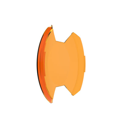 KC HiLiTES SlimLite 8in. LED Light Shield (Shield Only) - Amber 5208 5208 User 2