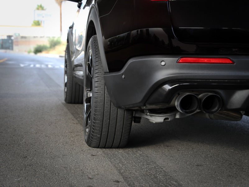 aFe CONTROL Billet Aluminum Wheel Spacers 5x114.3 CB70.5 1.25in - 15-24 Ford Mustang/20-23 Explorer 610-304001-B 610-304001-B Photo - Mounted