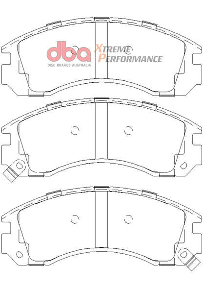 DBA 00-04 Mitsubishi Montero Sport XP650 Front Brake Pads DB1223XP DB1223XP Photo - out of package