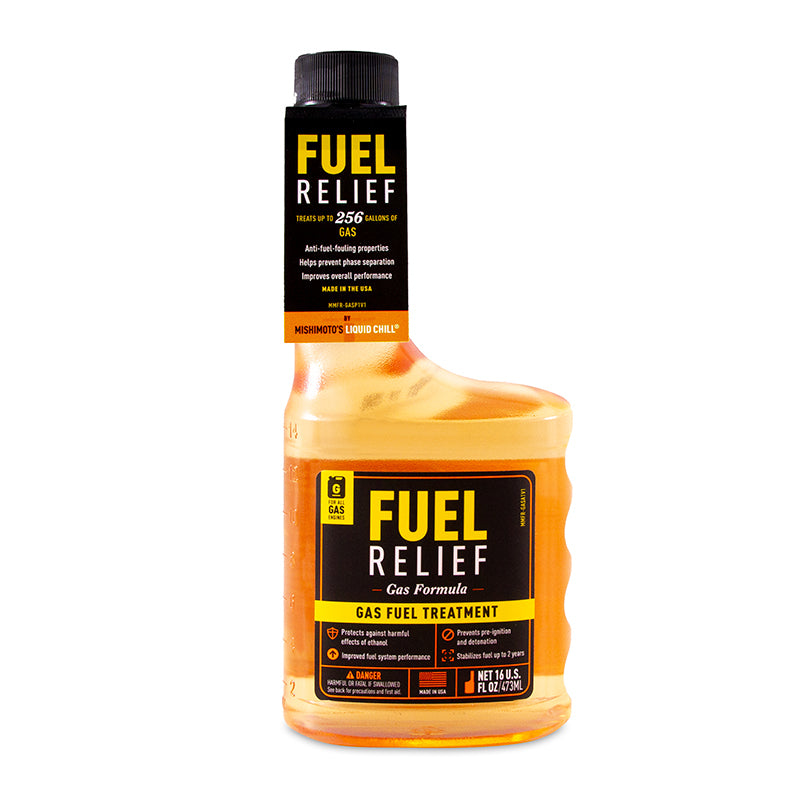 Mishimoto Fuel Relief Gasoline Fuel Treatment/Stabilizer - 16oz. MMFR-GAS MMFR-GAS Photo - Primary
