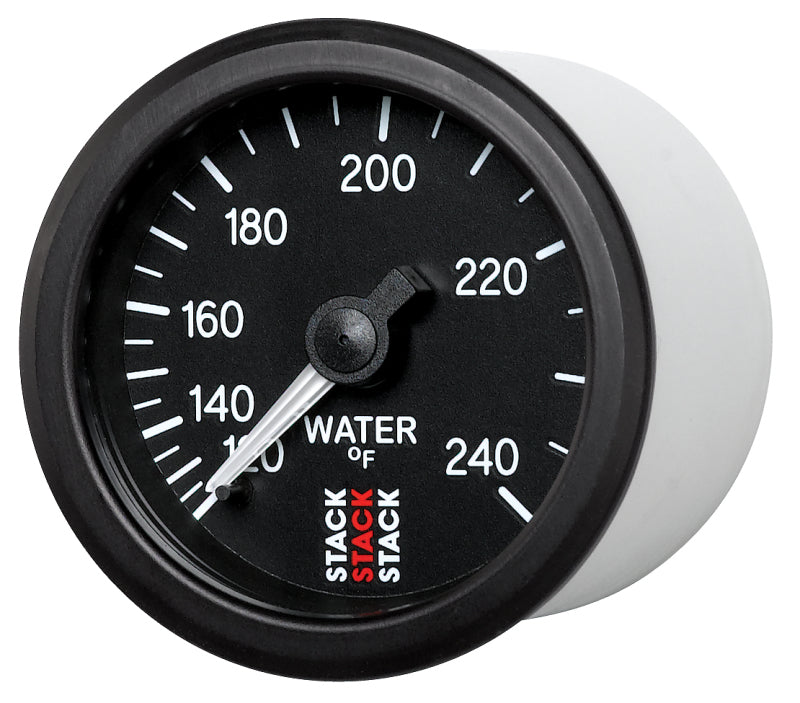 Autometer Stack 52mm 120-240 Deg F 1/2in Npt (M) Mechanical Water Temp Gauge - Black ST3108 ST3108 User 2