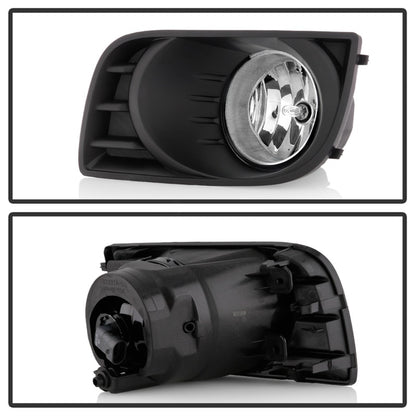Spyder Toyota Sequoia 08-16 OEM Style Fog Lights w/OEM Fit Switch - Fog Bulbs-4145(Included) - Clear 5087133 5087133 Photo - Unmounted