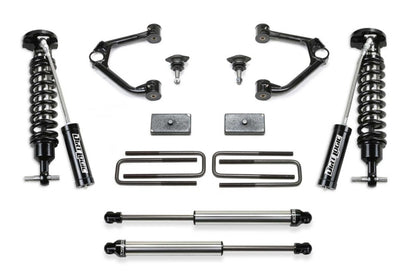 Fabtech 19-20 GM K1500 Trail Boss/AT4 4WD 1.5in UCA System w/DL 2.5 Resi Coilovers & Rear DL Shocks K1154DL K1154DL Photo - Primary