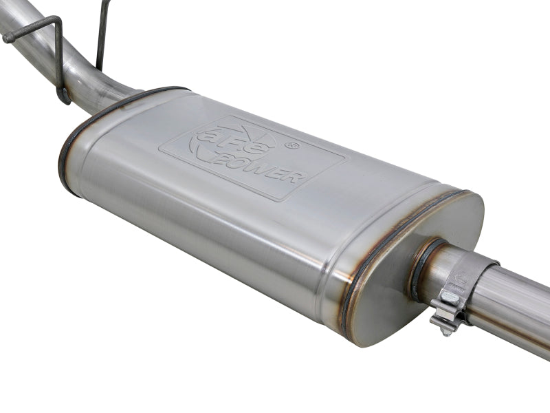aFe Cat-Back Exhaust System, MACH Force-Xp, 3in 409 Stainless Steel 49-44097-P Photo - Unmounted