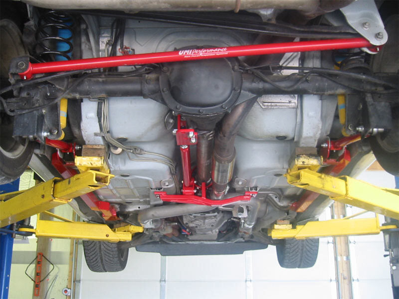 UMI Performance 93-02 GM F-Body Tunnel Brace Mount Long Tube Header Set-Ups w/ Loop 2203AS-R 2203AS-R User 2