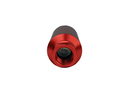 Aeromotive 40 Micron, ORB-10 Red Fuel Filter 12335 Photo - Mounted