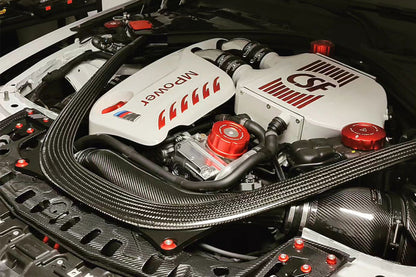 CSF F8X m3/m4 - BMW Top Mount Charge-Air-Cooler 8082R Photo - Mounted