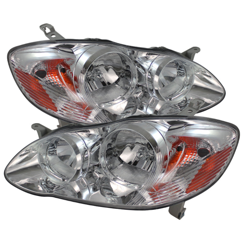 SPYDER Xtune Toyota Corolla 03-06 Crystal Headlights Chrome HD-JH-TC03-AM-C 5073747 5073747 Photo - Primary