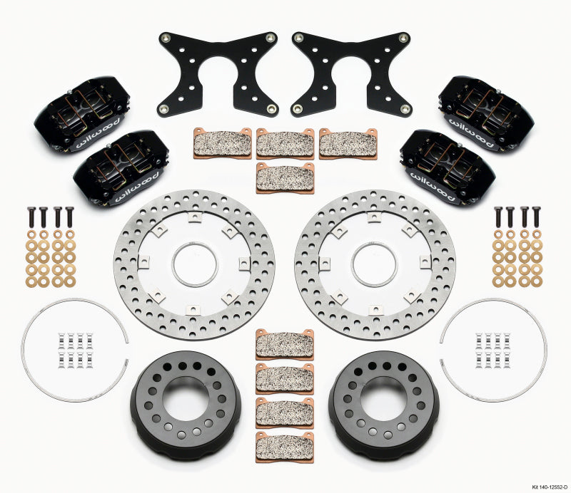 Wilwood Dynapro Lug Mount Dual Rear Dynamic Kit SA Drilled Big Ford  2.50in Offset 140-12552-D 140-12552-D Photo - Primary