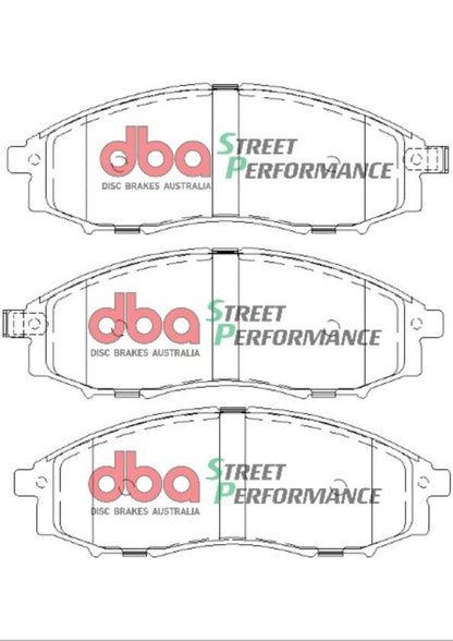 DBA 00-04 Nissan Xterra SP500 Front Brake Pads DB1439SP DB1439SP User 1