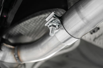 MBRP 19-21 VW Jetta GLI T304 SS 3in Cat-Back Dual Split Rear Exit Exhaust - Carbon Fiber Tips S46083CF S46083CF Photo - out of package