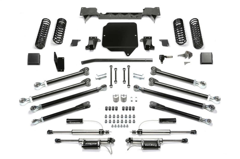 Fabtech 2020 Jeep Gladiator JT 6 Cyl 4WD 3in Crawler System w/DL 2.25 Resi Shocks K4170DL K4170DL Photo - Primary