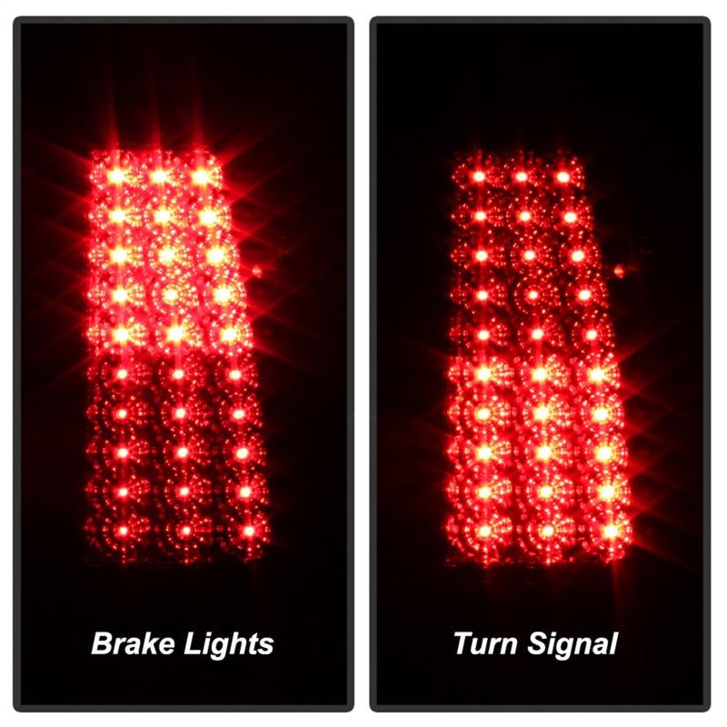 SPYDER Xtune Chevy Silverado 1500/2500/3500 99-02 LED Tail Lights Red Smoke ALT-ON-CS99-LED-RS 5011763 5011763 Photo - Unmounted