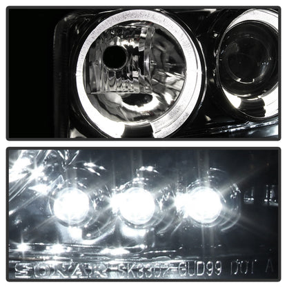 Spyder GMC Sierra 1500/2500/3500 99-06 Projector Headlights LED Halo LED Smoke PRO-YD-CDE00-HL-SMC 5009371 5009371 User 1