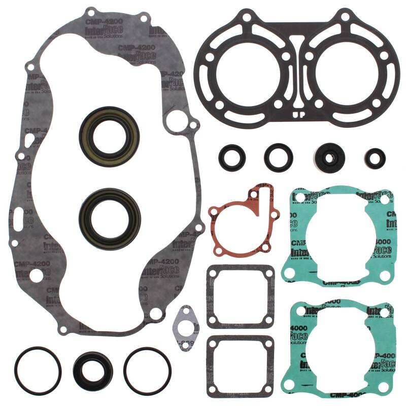 Vertex Pistons Vertex Gaskets 87-09 Yamaha YFZ350 Banshee Complete Gasket Kit w/ Oil Seals 811812 811812 Photo - Primary