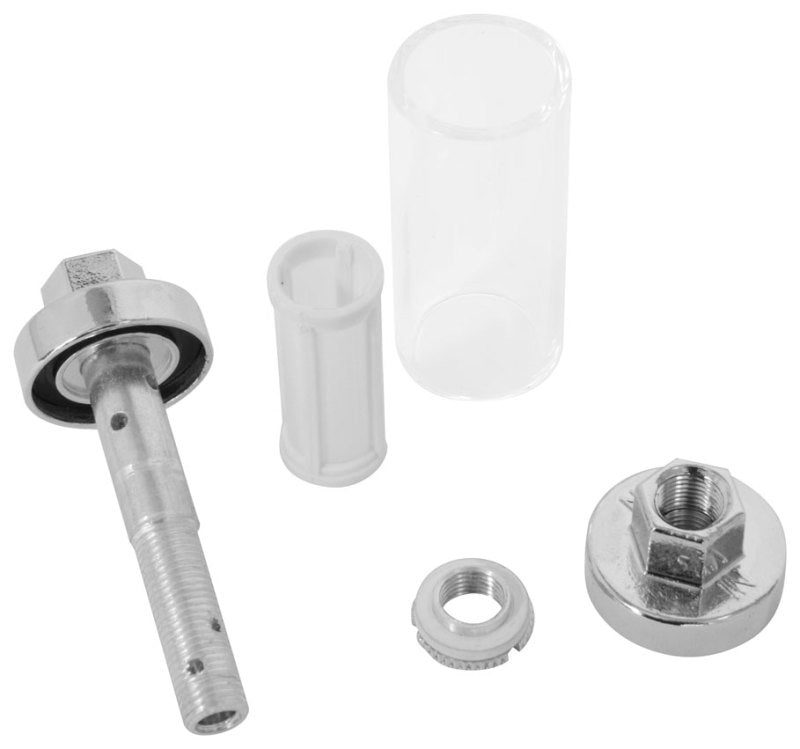 Spectre Premium Clearview Fuel Filter (Incl. 1/4in. / 5/16in. / 3/8in. Barb Fittings) 6932 6932 Photo - out of package