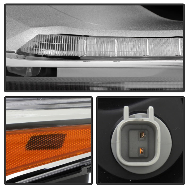 SPYDER Xtune 18-21 Chevrolet Traverse Full LED HeadLight - OE Left (Signal/Side Marker Halogen) 9956263 9956263 Photo - Unmounted