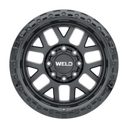 Weld Off-Road W104 20X9 Cinch 6X135 6X139.7 ET00 BS5.00 Satin Black / Gloss Black 106.1 W10409098500 W10409098500 Photo - Primary
