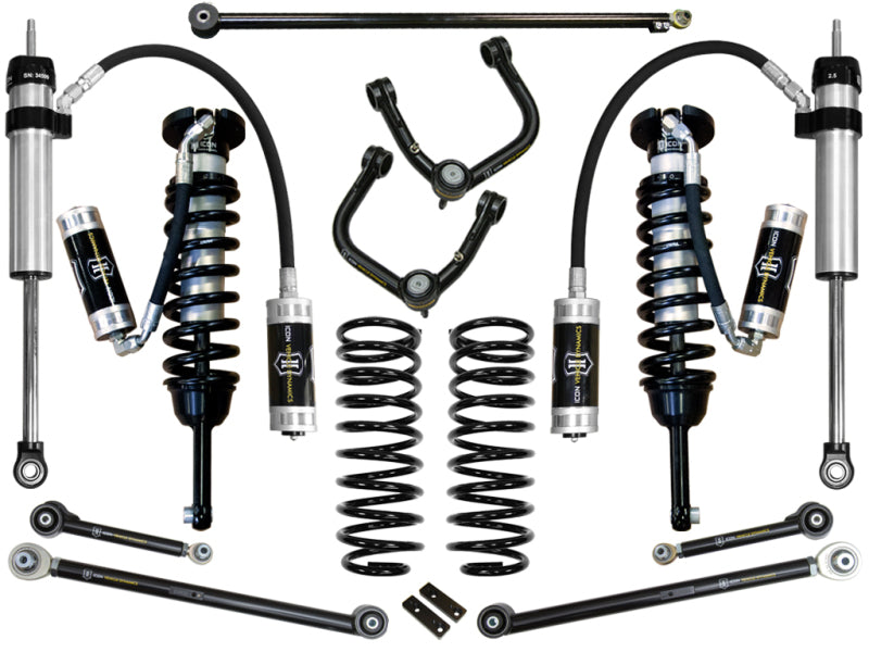 ICON 2010+ Toyota FJ/4Runner 0-3.5in Stage 6 Suspension System w/Tubular Uca K53066T K53066T Photo - Primary