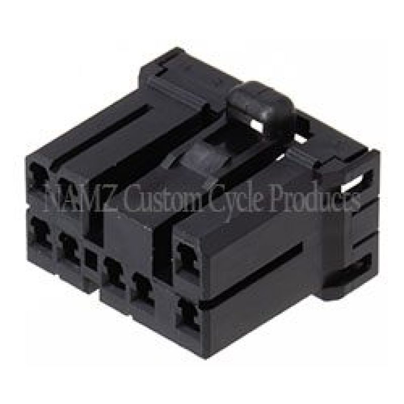 NAMZ AMP Multilock 8-Position Female Wire Plug Housing (HD 73158-96BK) NA-173850-2 NA-173850-2 Photo - Primary