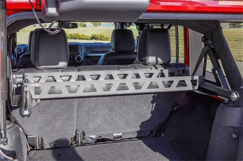 Dee Zee Deezee 07-23 Jeep JK/JL Jeep Interior Bolt Together Cargo Rack DZ4471JP DZ4471JP Photo - Mounted