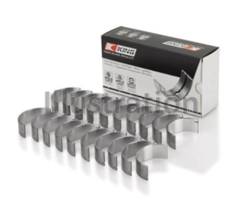 King Engine Bearings Ford 415 (Od+.002in) (Size +0.50mm) Connecting Rod Bearing Set CR1316SI0.5 CR1316SI0.5 Photo - Primary