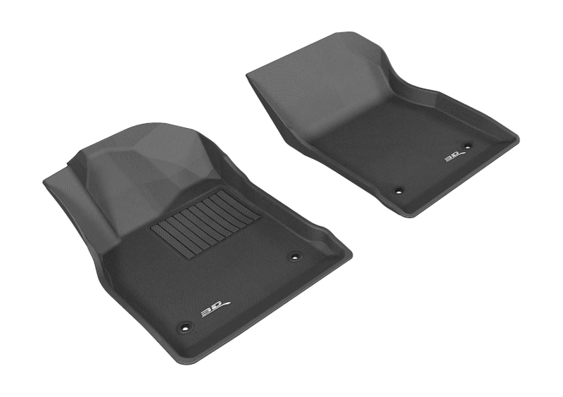 3D MAXpider 2011-2015 Chevrolet Cruze/Cruze Limited Kagu 1st Row Floormat - Black L1CH04411509 L1CH04411509 Photo - Primary