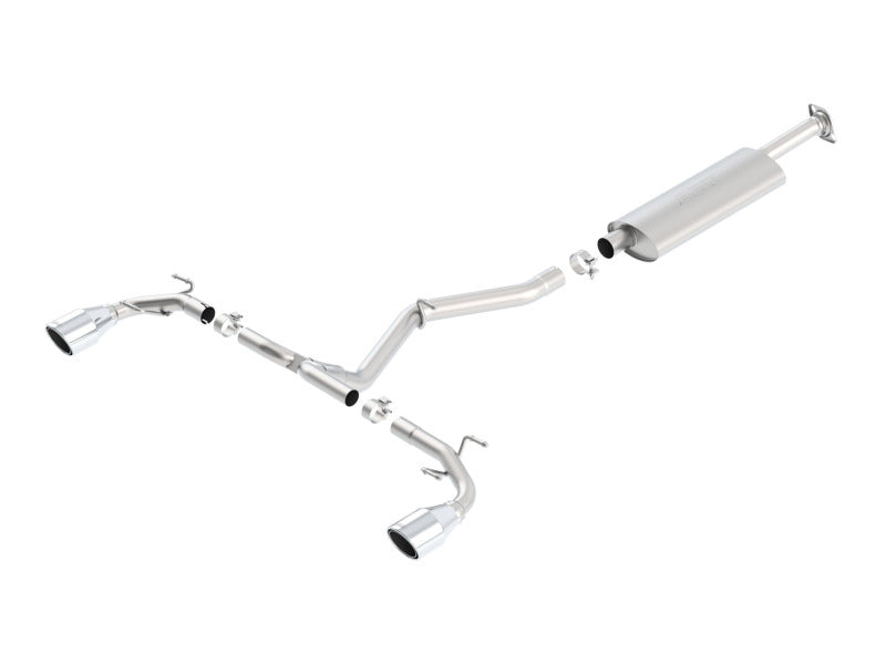 Borla 13-15 Scion FR-S 2.0L 4cyl 6spd / 13 Subaru BRZ 2.0L 4cyl 6spd SS Catback Exhaust 140496 140496 Photo - Primary
