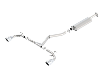 Borla 13-15 Scion FR-S 2.0L 4cyl 6spd / 13 Subaru BRZ 2.0L 4cyl 6spd SS Catback Exhaust 140496 140496 Photo - Primary