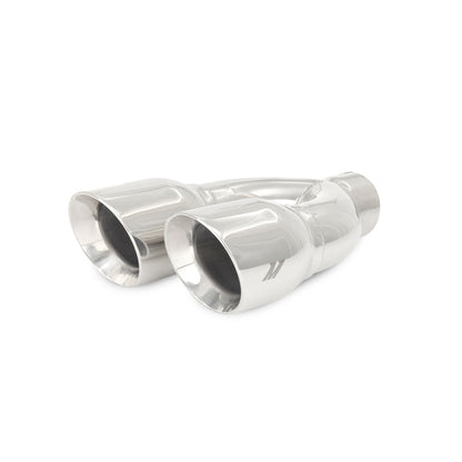 Mishimoto Universal Steel Muffler Tip 2.5in Inlet Dual Y Polished MMEXH-TIP-QY25P MMEXH-TIP-QY25P User 1