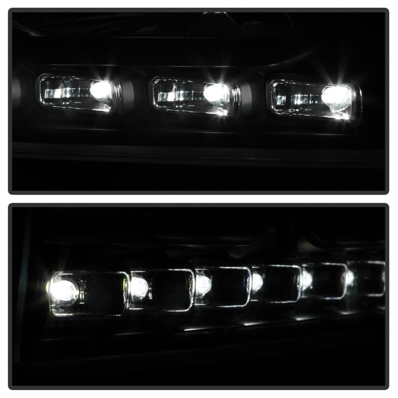 SPYDER Xtune Dodge Charger 06-10 1Pc LED Crystal Headlights Black HD-ON-DCH05-1PC-LED-BK 5017635 5017635 Photo - Unmounted