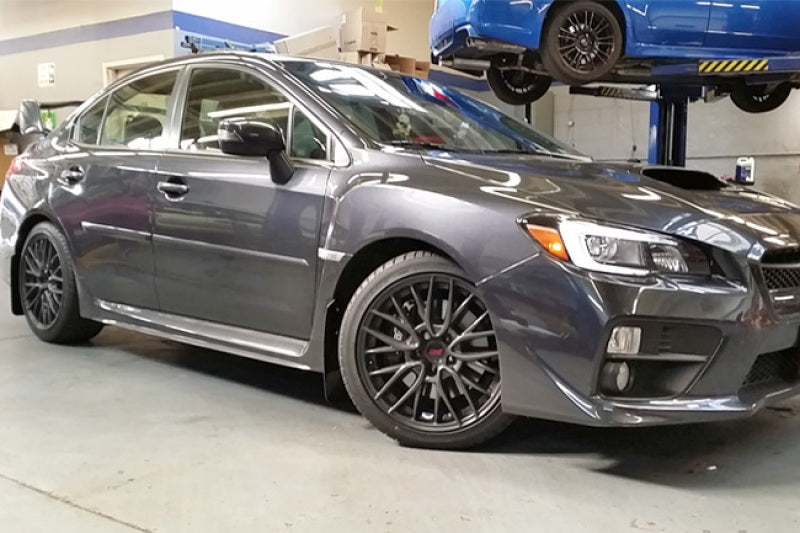 Rally Armor  15+ Subaru WRX & STi Sedan Only UR Black Mud Flap MF32-UR-BLK/LBL User 6
