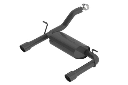 Borla 2018 Jeep Wrangler JL/JLU 3.6L 2DR/4DR Touring SS Axle Back Black Coated Exhaust w/3.5in Tips 11955CB 11955CB Photo - Primary