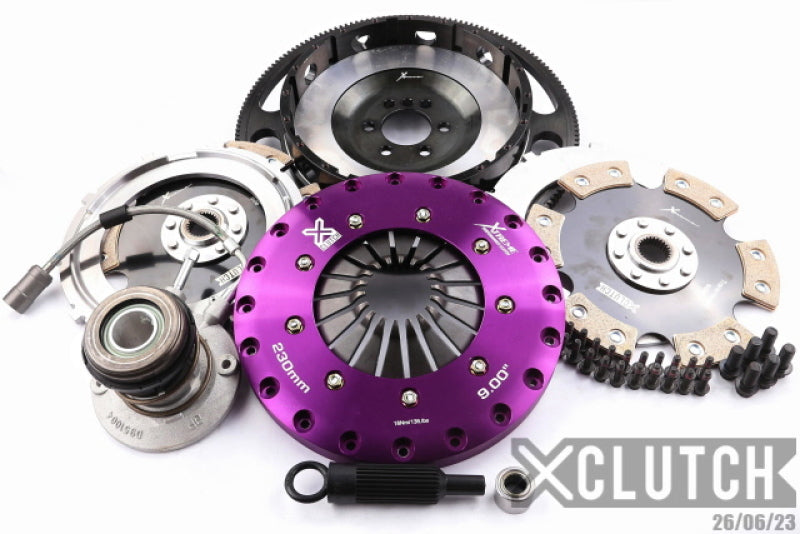 XCLUTCH XCL Clutch - 9in Twin Solid Ceramic Drivetrain Clutch Kits - Multi main image