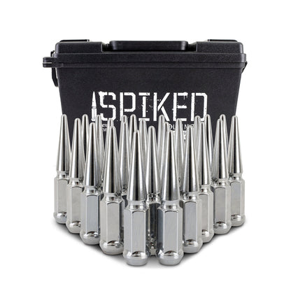 Mishimoto Mishimoto Steel Spiked Lug Nuts M12 x 1.5 24pc Set Chrome MMLG-SP1215-24CH MMLG-SP1215-24CH User 1