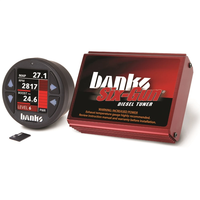Banks 04-05 Chevy/GMC 2500/3500 6.6L LLY Six-Gun Diesel Tuner w/ iDash-1.8 DataMonster 61442 61442 Photo - Primary