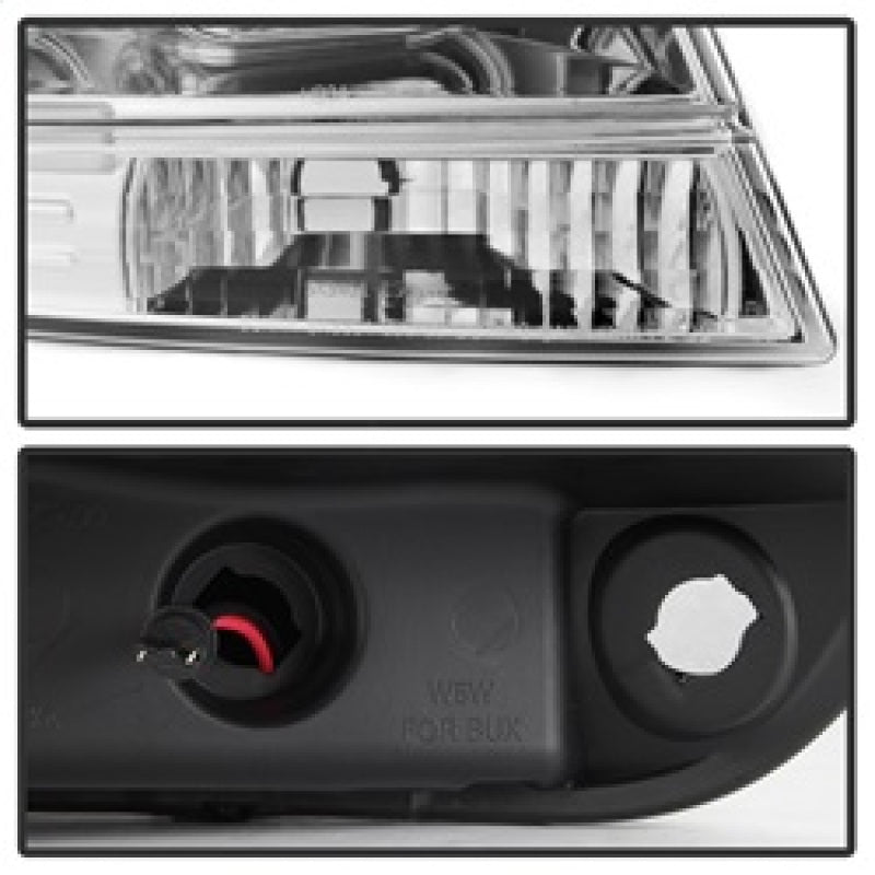 Spyder 99-04 Jeep Grand Cherokee Projector Headlights - Light Bar DRL LED - Chrome 5085214 5085214 Photo - Unmounted